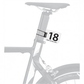 Startnummer Halter aero für Rennen (Bike, Rennrad, Triathlon)