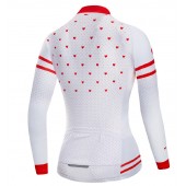 Langlauf Thermo Shirt women E-Swiss White Red