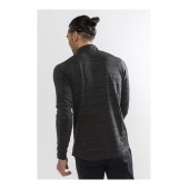 Langlauf Pullover Craft Halfzip Melang
