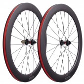 Rennrad Laufrad disc set (Karbon 50 oder 38 mm hoch) tubeless ready