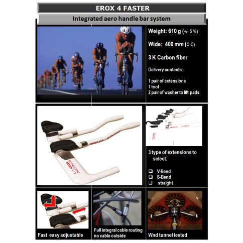 Triathlon Lenker System Erox Carbon