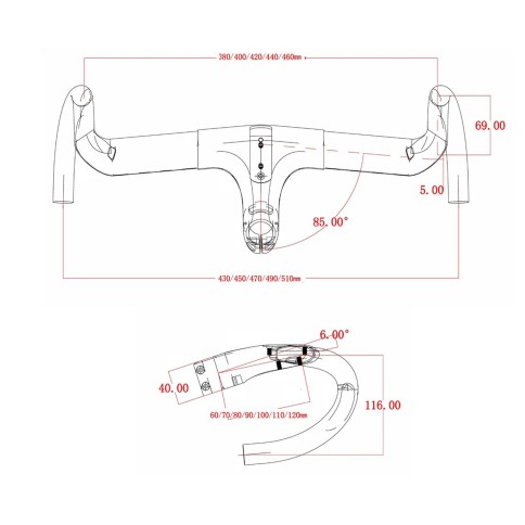 Aero Lenker System Erox 4speed Karbon