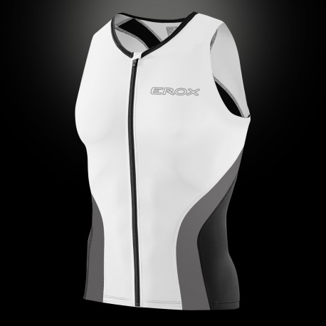 Triathlon top hinten Netzmaterial für beste Ventilation
